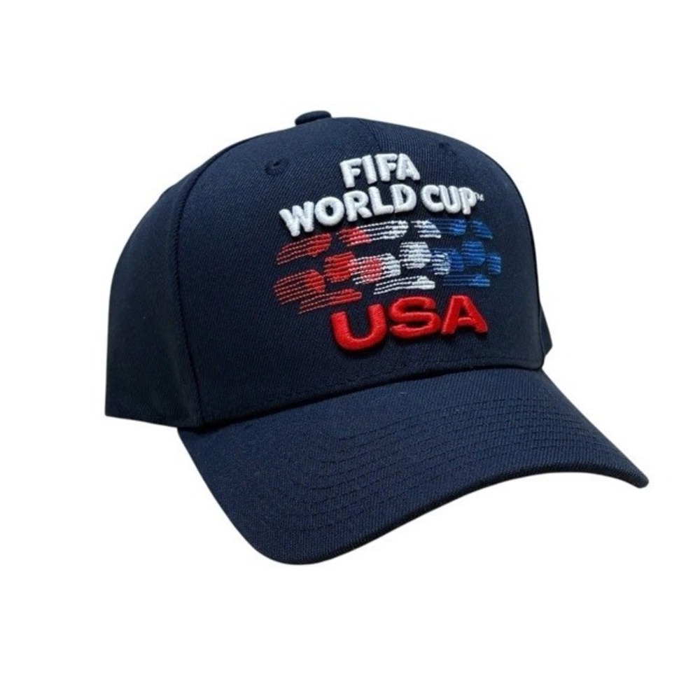 2026 FIFA World Team USA Blue Hat Rare Embroidered Snapback Soccer